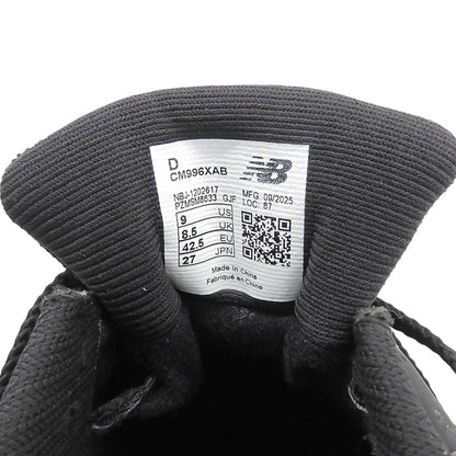 NEW BALANCE ニューバランス 未使用 スニーカー シューズ メンズ 黒 ブラック 27cm CM996XAB シューズ
