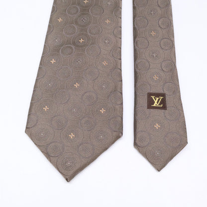 LOUIS VUITTON ルイヴィトン 【美品】総柄 シルク ネクタイ