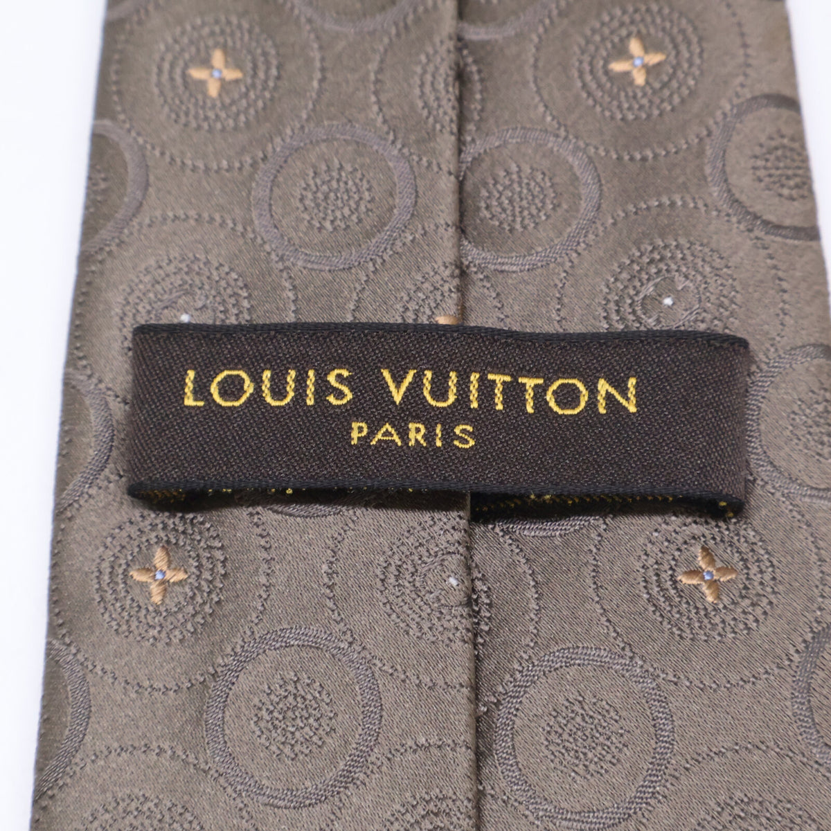 LOUIS VUITTON ルイヴィトン 【美品】総柄 シルク ネクタイ