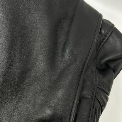 schott ショット 641 ブラック USA製 牛革 シングルライダース ジャケット ジャケット