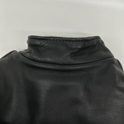 schott ショット 641 ブラック USA製 牛革 シングルライダース ジャケット ジャケット