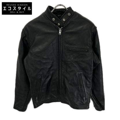 schott ショット 641 ブラック USA製 牛革 シングルライダース ジャケット ジャケット