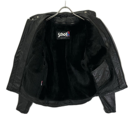 schott ショット 641 ブラック USA製 牛革 シングルライダース ジャケット ジャケット