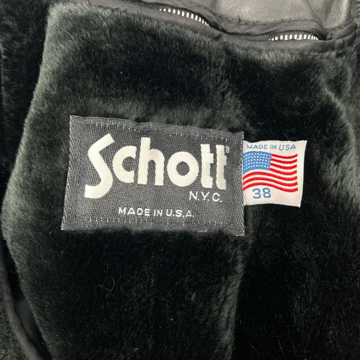 schott ショット 641 ブラック USA製 牛革 シングルライダース ジャケット ジャケット