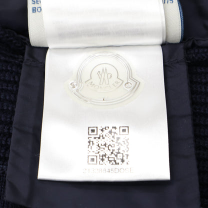 MONCLER モンクレール B20919413500 MAGLIONE TRICOT CARDIGAN ニット/ナイロン切替 フーディダウンジャケット ジャケット