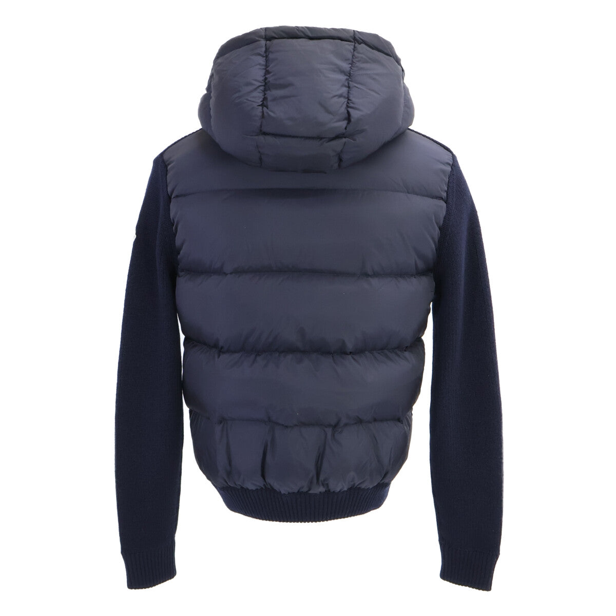MONCLER モンクレール B20919413500 MAGLIONE TRICOT CARDIGAN ニット/ナイロン切替 フーディダウンジャケット ジャケット