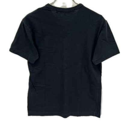 PLAYCOMMEdesGARCONS プレイコムデギャルソン ブラック ワンポイント刺繍 半袖Tシャツ トップス
