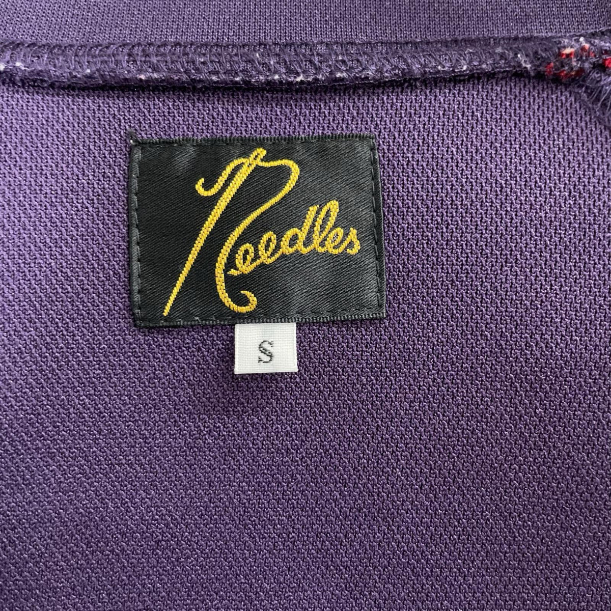 needles ニードルズ LQ227 パープル Poly Smooth トラックジャケット トップス