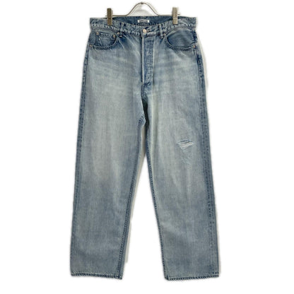 AURALEE オーラリー 26年製 FADED SELVEDGE LIGHT DENIM WIDE PANTS ボトムス