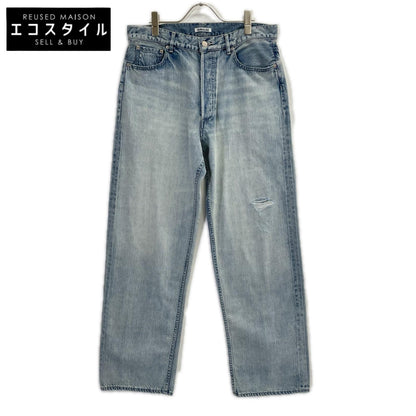 AURALEE オーラリー 26年製 FADED SELVEDGE LIGHT DENIM WIDE PANTS ボトムス