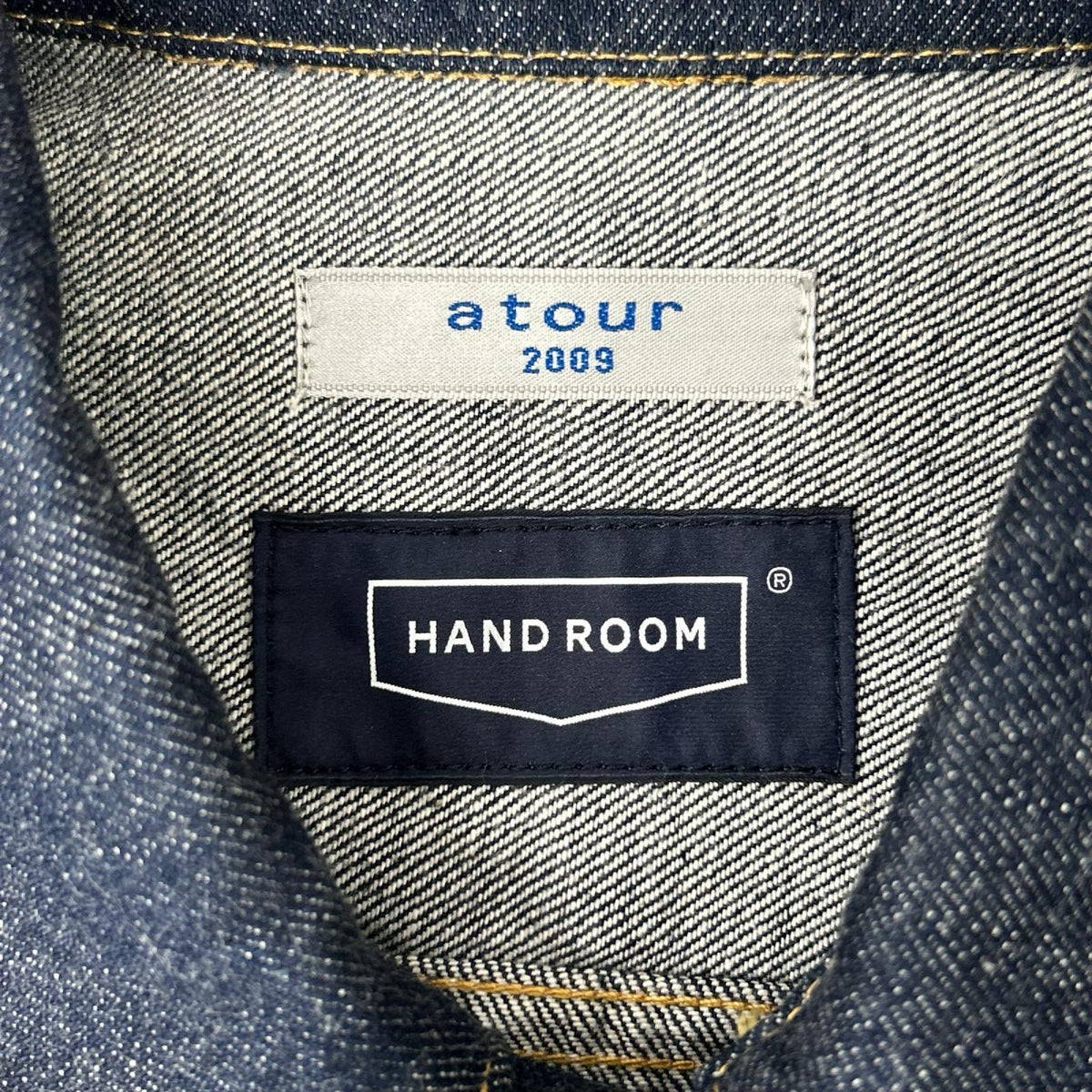 HANDROOM/ハンドルーム Atour別注 8753-2503 インディゴ 3rd デニムジャケット ジャケット