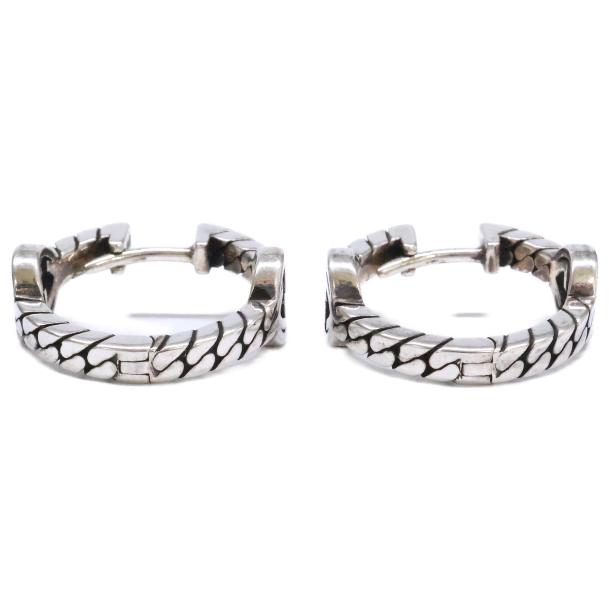 GUCCI グッチ Ag925 インターロッキング フープ ピアス