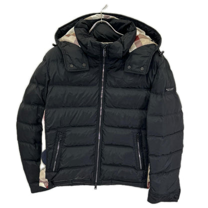 BLACK LABEL CRESTBRIDGE ブラックレーベルクレストブリッジ 51F12-412-09 ブラック デタッチャブルフード付きダウンジャケット ジャケット