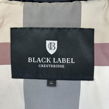 BLACK LABEL CRESTBRIDGE ブラックレーベルクレストブリッジ 51F12-412-09 ブラック デタッチャブルフード付きダウンジャケット ジャケット