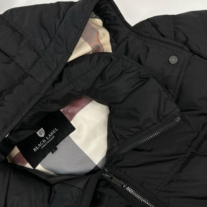 BLACK LABEL CRESTBRIDGE ブラックレーベルクレストブリッジ 51F12-412-09 ブラック デタッチャブルフード付きダウンジャケット ジャケット