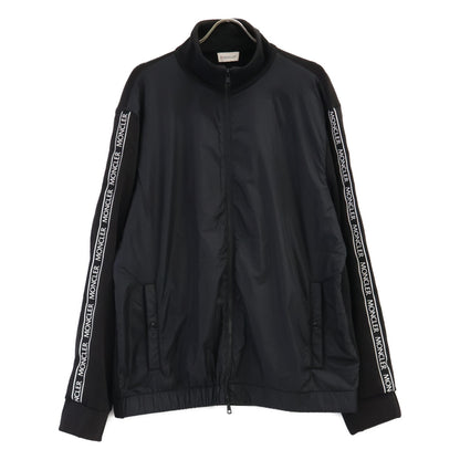 MONCLER モンクレール G20918G00028 MAGLIA CARDIGAN アームロゴ スウェット/ナイロン 切替 ジップアップ ジャケット ジャケット