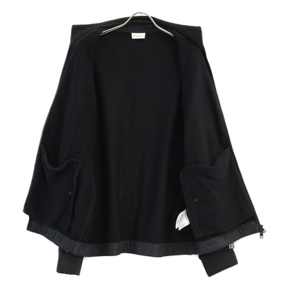 MONCLER モンクレール G20918G00028 MAGLIA CARDIGAN アームロゴ スウェット/ナイロン 切替 ジップアップ ジャケット ジャケット