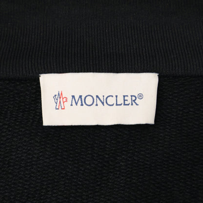 MONCLER モンクレール G20918G00028 MAGLIA CARDIGAN アームロゴ スウェット/ナイロン 切替 ジップアップ ジャケット ジャケット
