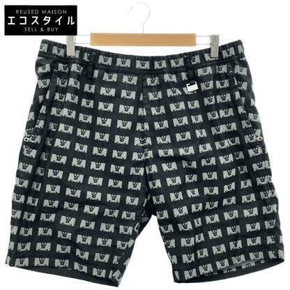 MARK&LONA マークアンドロナ MLM-4B-AT19 グレー スカルロゴ パヴェショーツ パンツ ボトムス