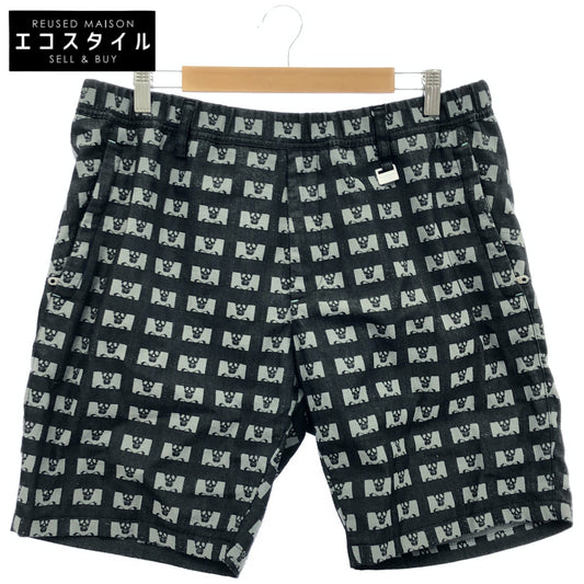 MARK&LONA マークアンドロナ MLM-4B-AT19 グレー スカルロゴ パヴェショーツ パンツ ボトムス