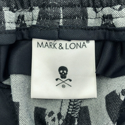 MARK&LONA マークアンドロナ MLM-4B-AT19 グレー スカルロゴ パヴェショーツ パンツ ボトムス