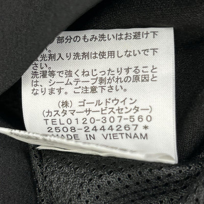 THE NORTH FACE ノースフェイス NT22660 ブラック トランクルショートスリーブジップポロシャツ トップス