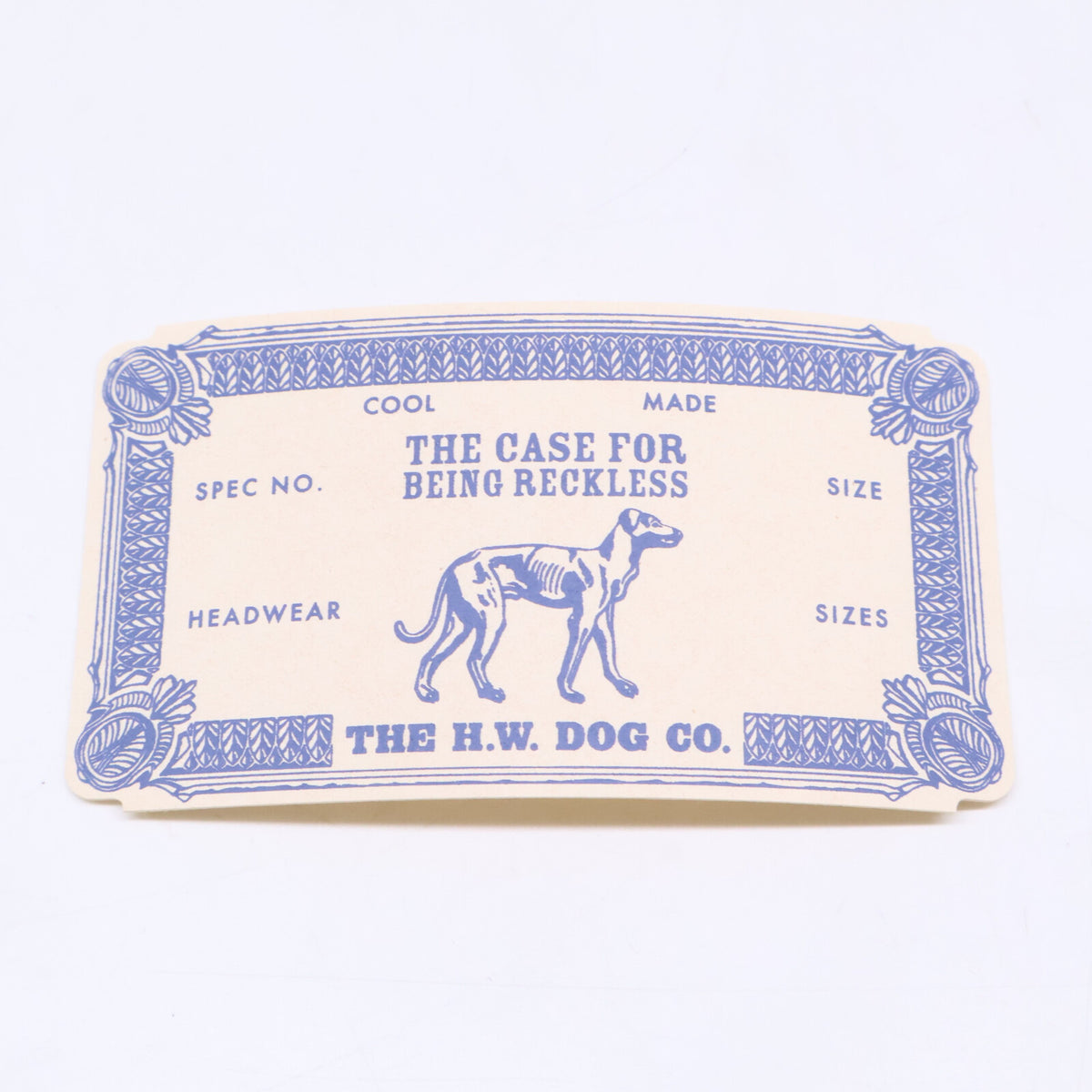 THE H.W.DOG&CO ザエイチダブリュードッグアンドコー D-00628 ウール カンカン帽 帽子