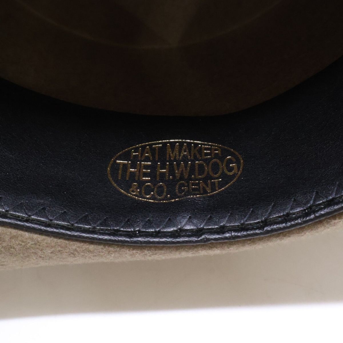 THE H.W.DOG&CO ザエイチダブリュードッグアンドコー D-00628 ウール カンカン帽 帽子
