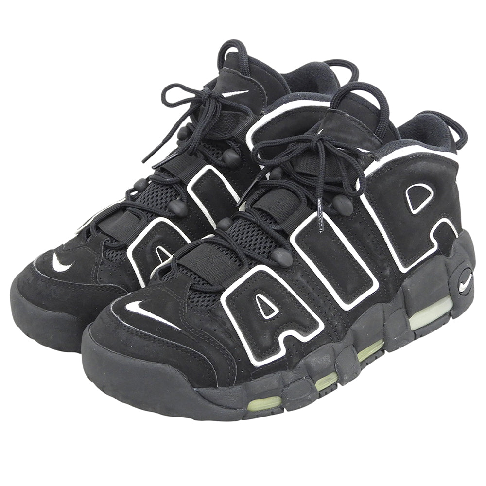 NIKE ナイキ 美品 モア アップテンポ シューズ メンズ ブラック 26.5cm 414962-002 シューズ