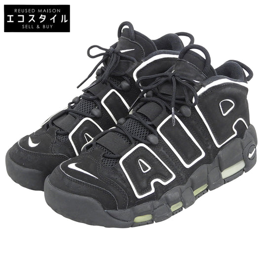 NIKE ナイキ 美品 モア アップテンポ シューズ メンズ ブラック 26.5cm 414962-002 シューズ