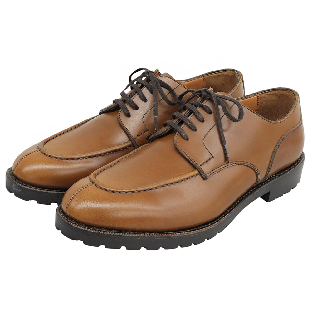 RAYMAR レイマー 美品 Zach Uチップ レザー シューズ メンズ ブラウン 7 シューズ