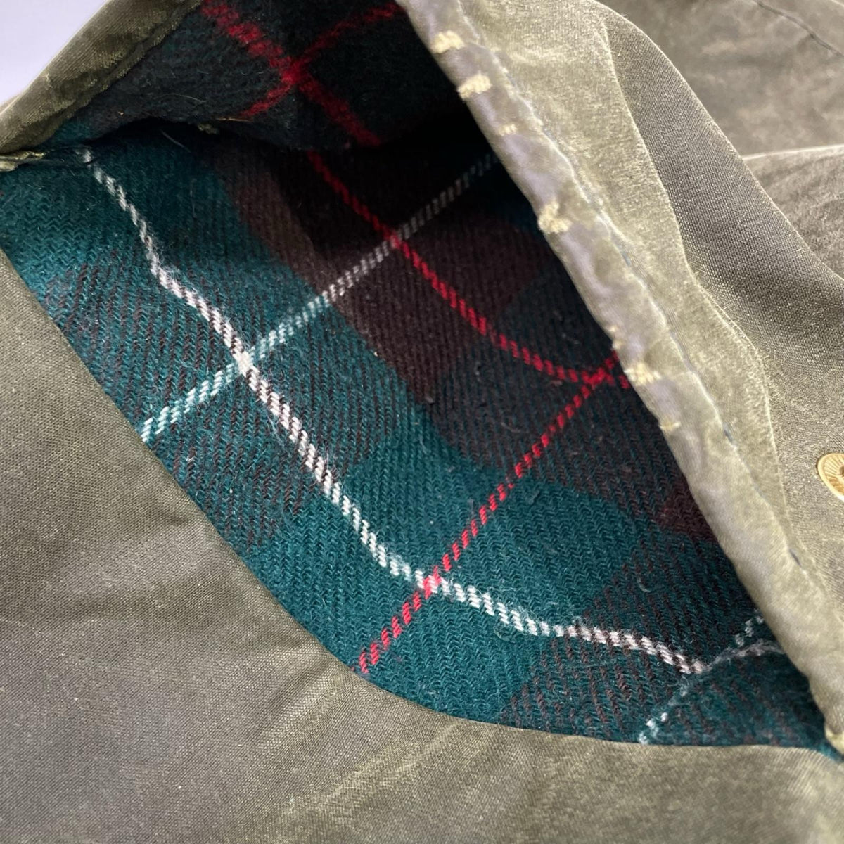 Barbour バブアー 80s 2ワラント NORTHUMBRIA/ノーザンブリア オイルドミドルレングス コート