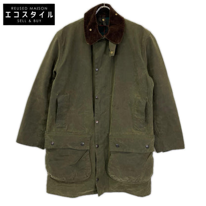 Barbour バブアー 80s 2ワラント NORTHUMBRIA/ノーザンブリア オイルドミドルレングス コート
