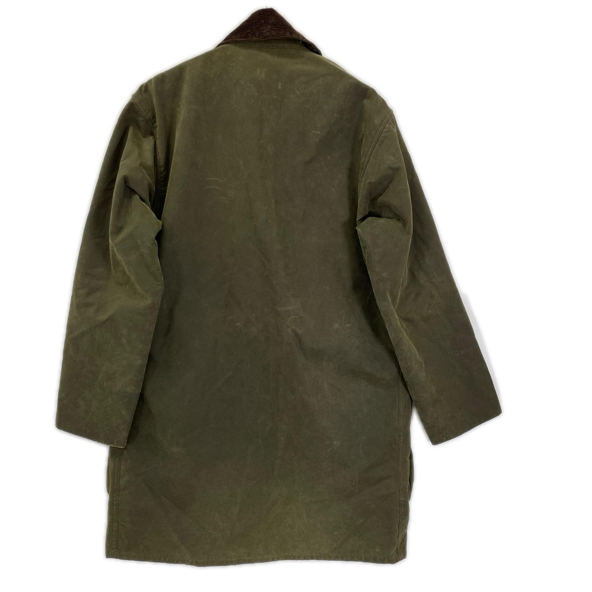 Barbour バブアー 80s 2ワラント NORTHUMBRIA/ノーザンブリア オイルドミドルレングス コート