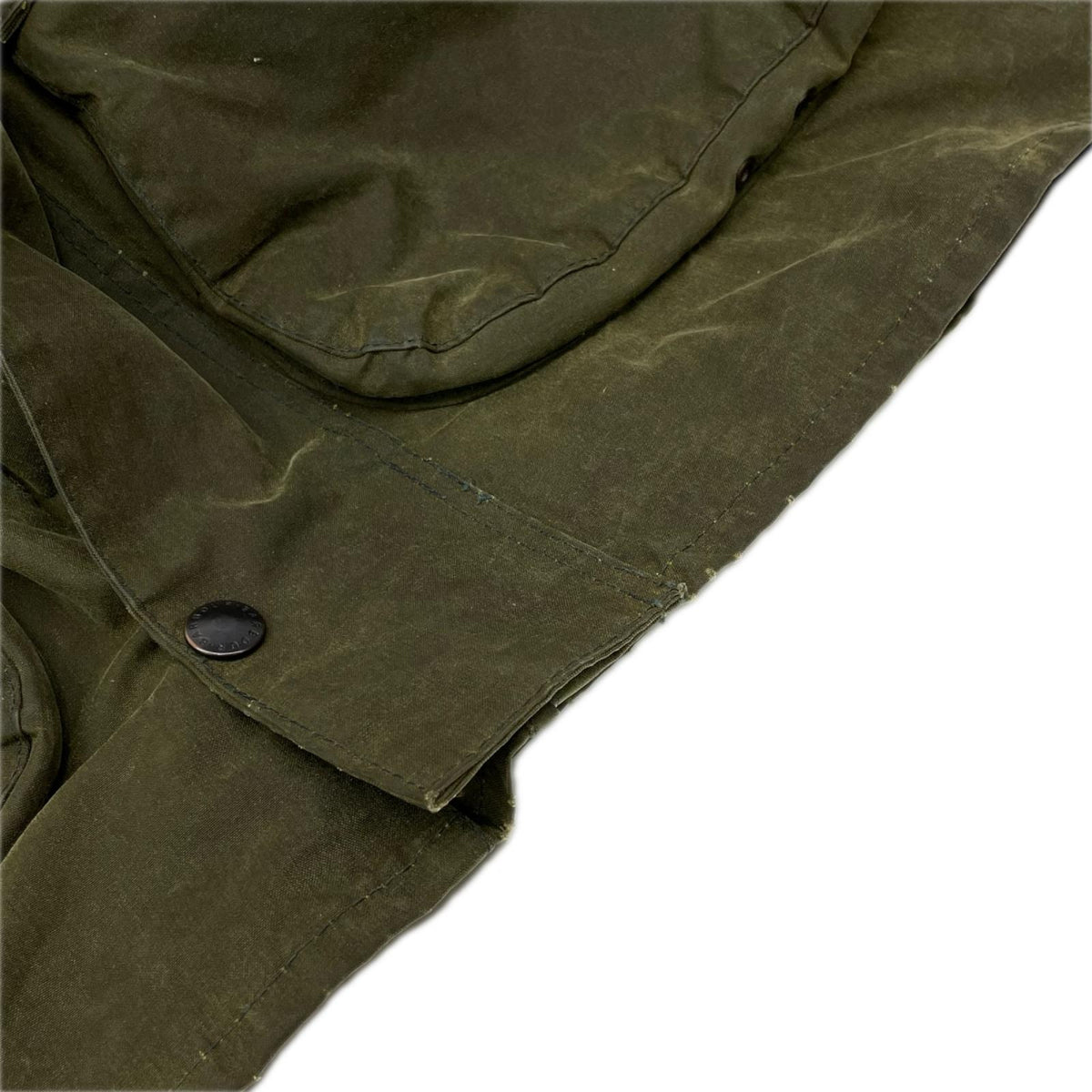 Barbour バブアー 80s 2ワラント NORTHUMBRIA/ノーザンブリア オイルドミドルレングス コート