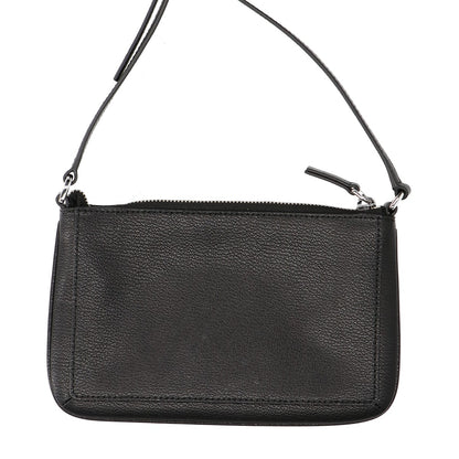 MARC JACOBS マーク ジェイコブス 【美品】4P5SMN001S01 001 ロゴ レザー ショルダーバッグ