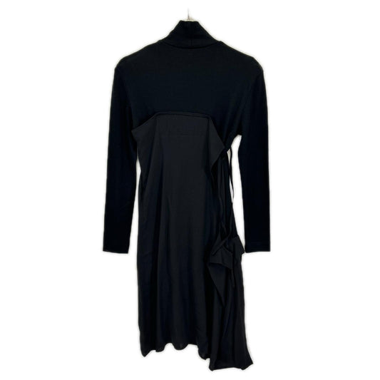 YOHJI YAMAMOTO +NOIR ヨウジヤマモトプリュスノアール NX-D07-80 ブラック デザイン ワンピース ワンピース
