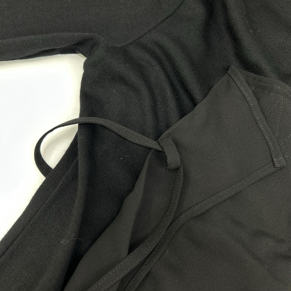 YOHJI YAMAMOTO +NOIR ヨウジヤマモトプリュスノアール NX-D07-80 ブラック デザイン ワンピース ワンピース