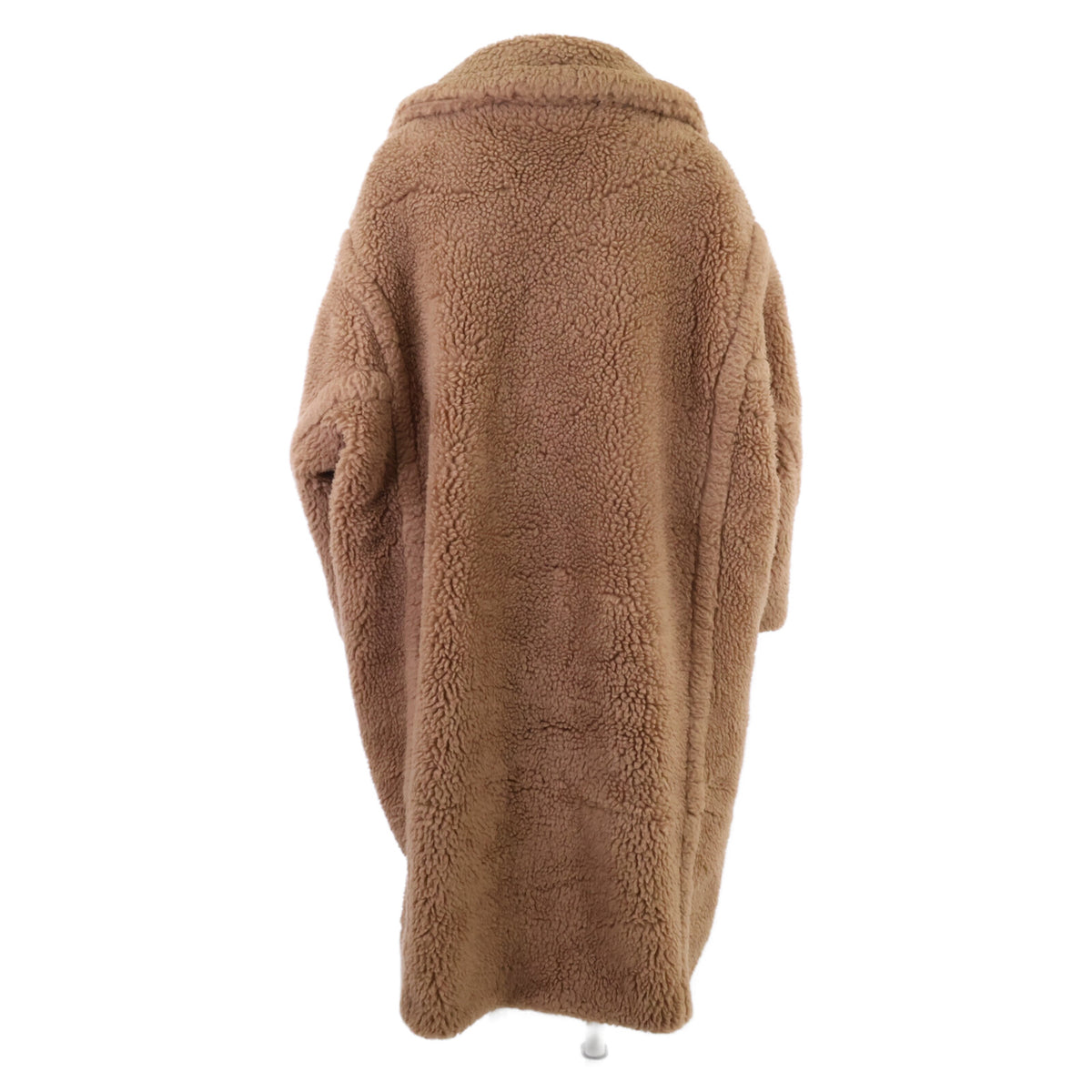 Max Mara マックスマーラ 【美品/国内正規】101606296 キャメルｘシルク テディベア アイコン コート