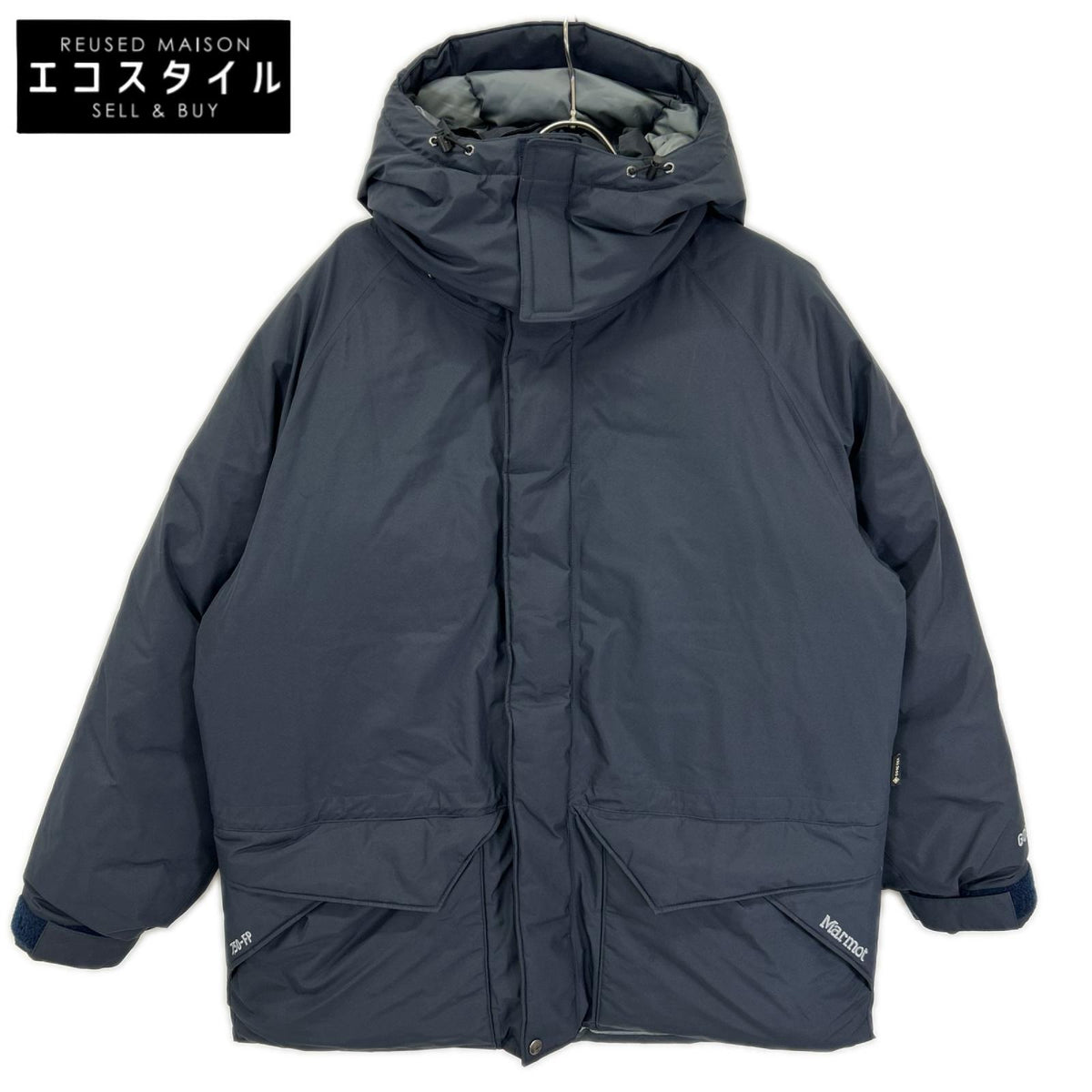 Marmot マーモット ×BEAMS TSFMD209BM ネイビーマンモスダウン パーカー ジャケット