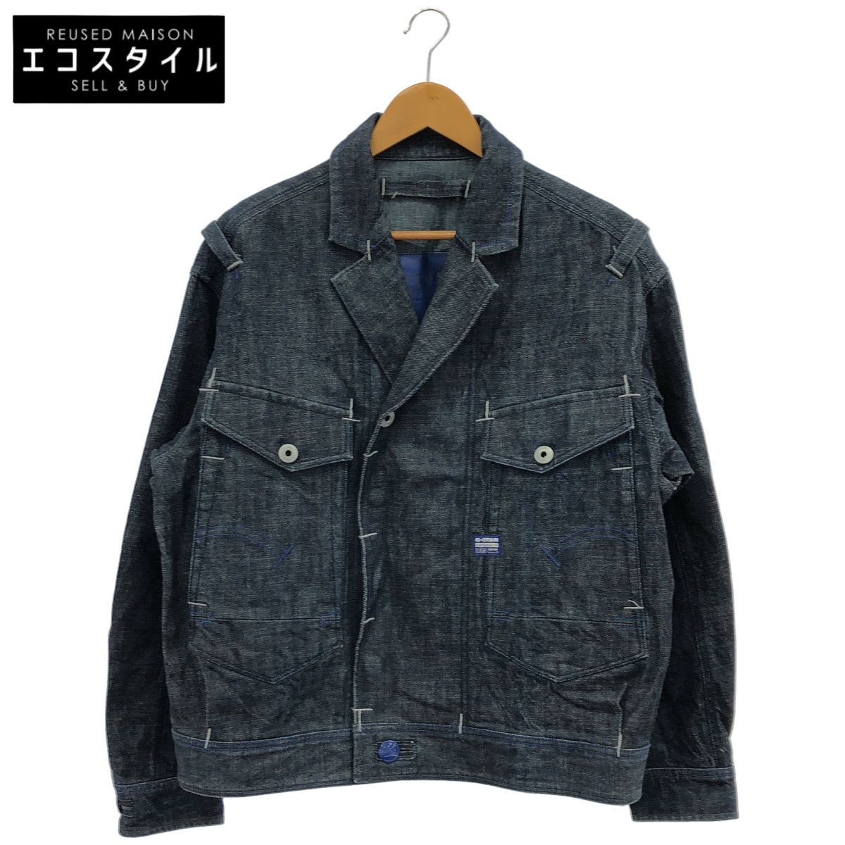 G-STAR RAW ジースターロゥ インディゴ Origins 3D Selvedge Jacket トップス