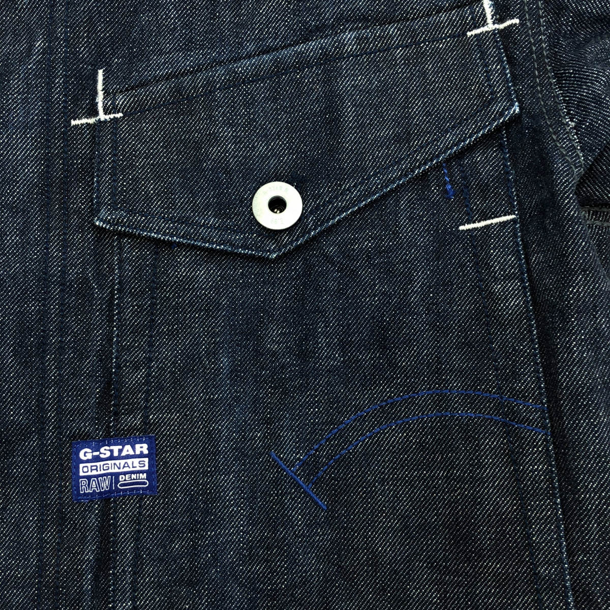 G-STAR RAW ジースターロゥ インディゴ Origins 3D Selvedge Jacket トップス
