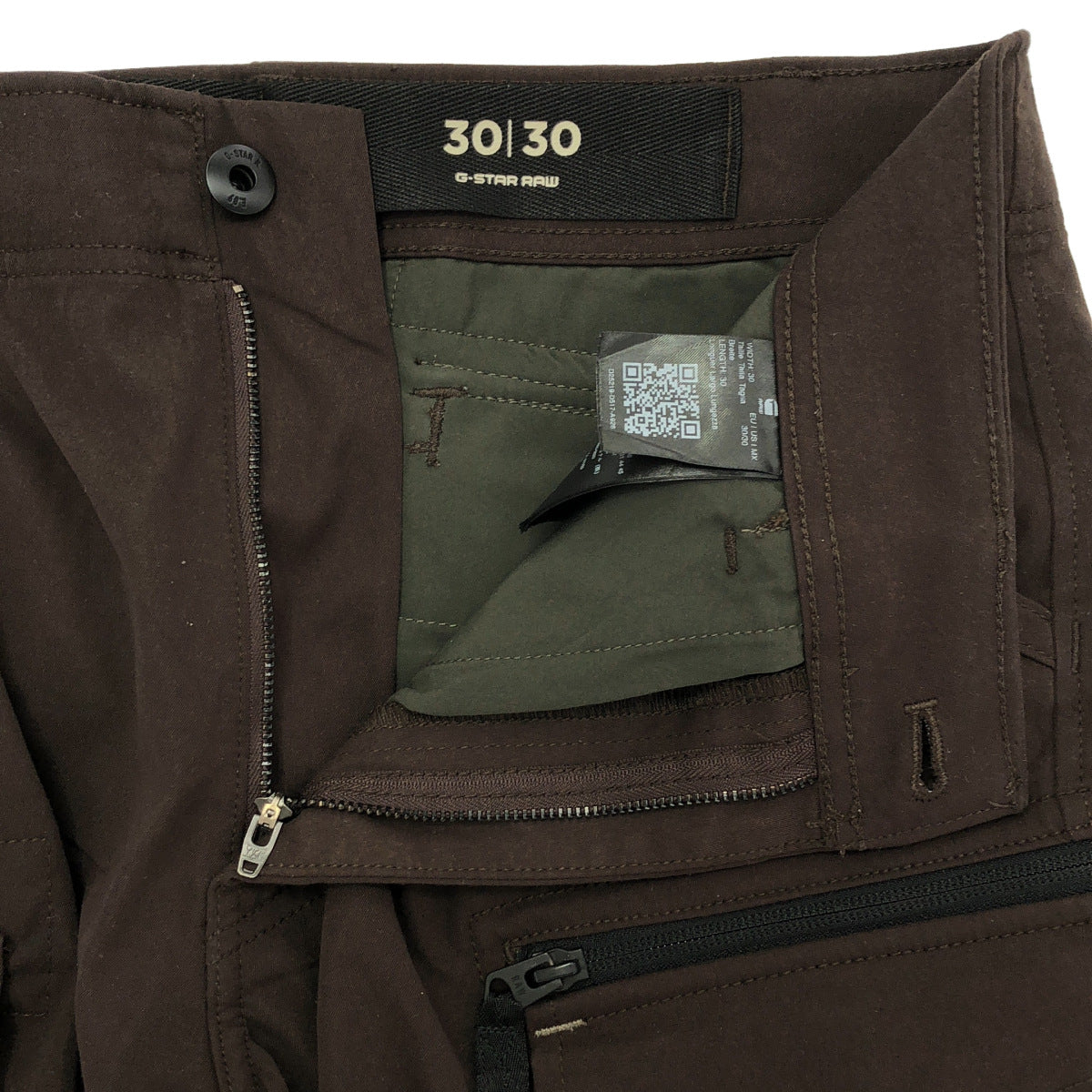 G-STAR RAW ジースターロゥ ブラウン Rovic Zip 3D Loose Pants ボトムス
