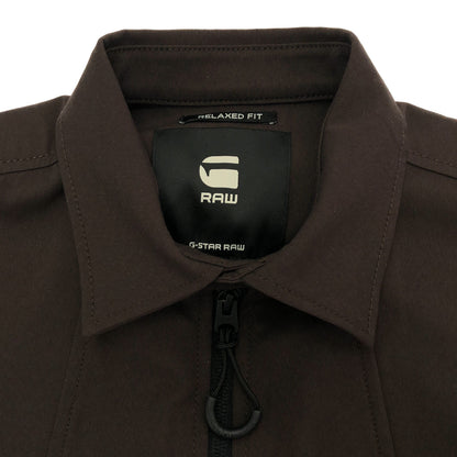 G-STAR RAW ジースターロゥ ブラウンModular Relaxed Shirt トップス