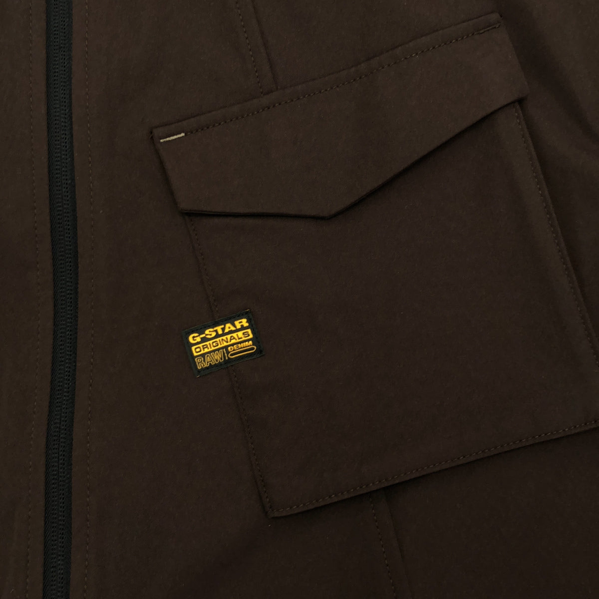 G-STAR RAW ジースターロゥ ブラウンModular Relaxed Shirt トップス