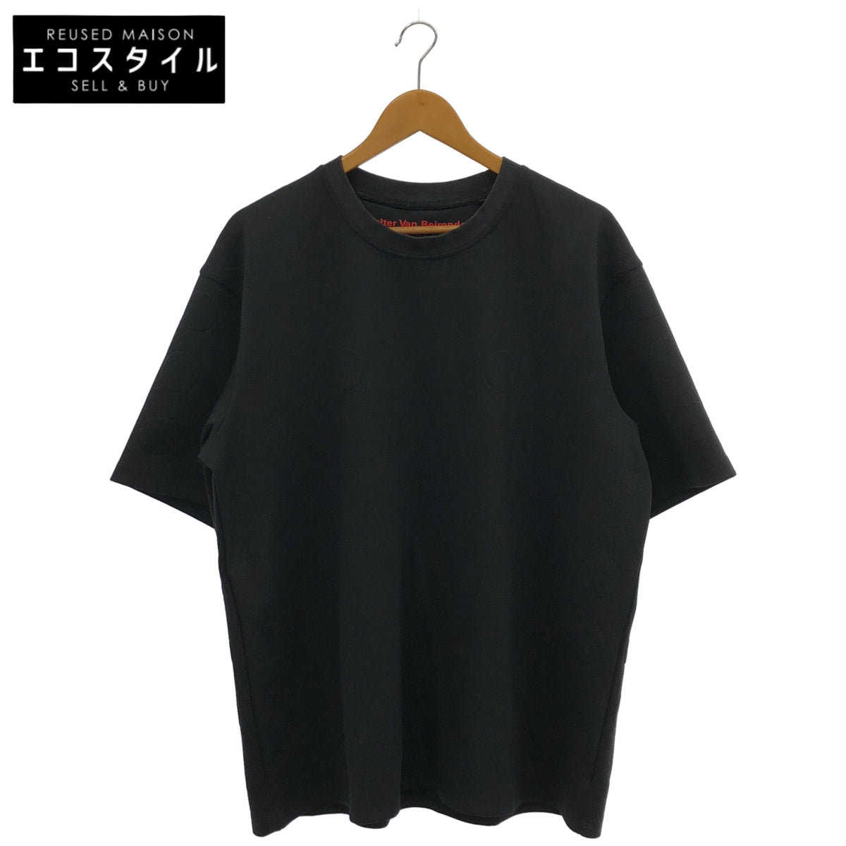 G-STAR RAW ジースターロゥ Walter Van Beirendonck ブラック WVB Unisex Boxy Tee トップス