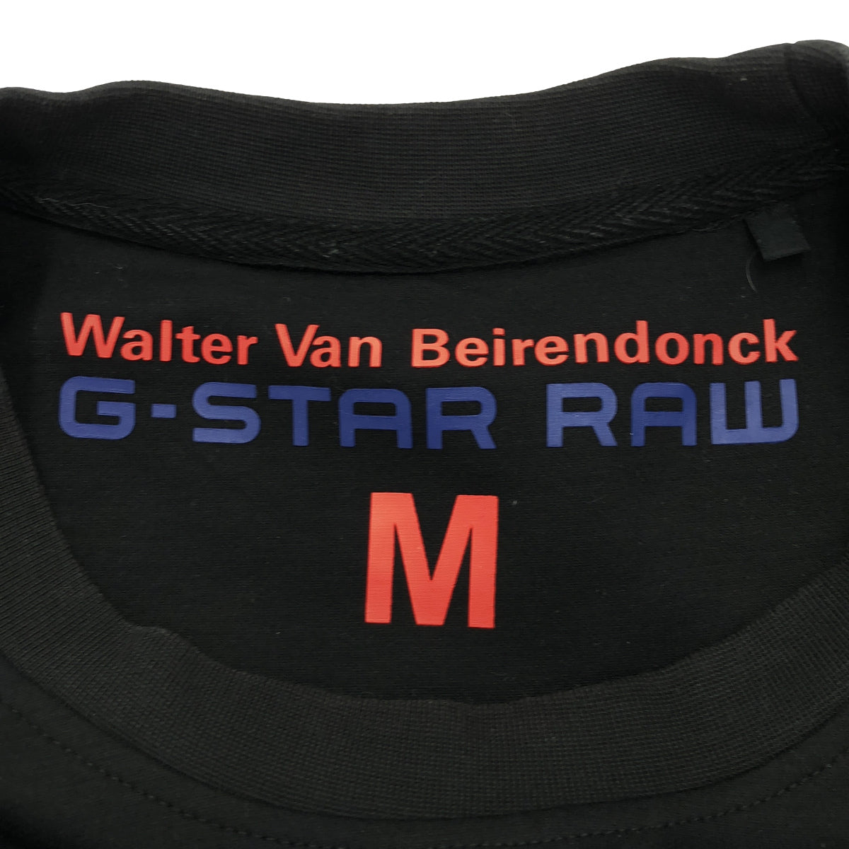 G-STAR RAW ジースターロゥ Walter Van Beirendonck ブラック WVB Unisex Boxy Tee トップス
