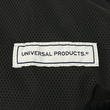 UNIVERSAL PRODUCTS ユニバーサルプロダクツ ブラック ラムレザー ハーフパンツ ボトムス