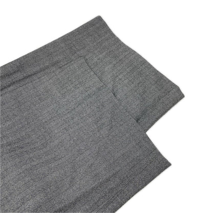 marka マーカ グレー ツイード TWO TUCK BAGGY TROUSERS ボトムス