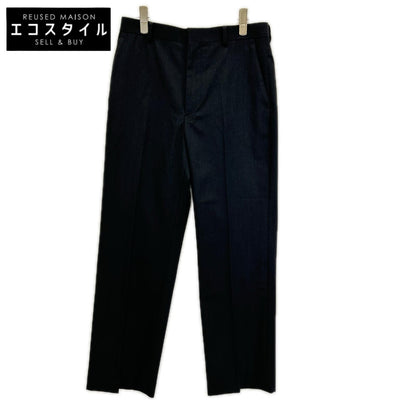 AURALEE オーラリー ブラック LIGHT WOOL MAX GABARDINE SLACKS ボトムス